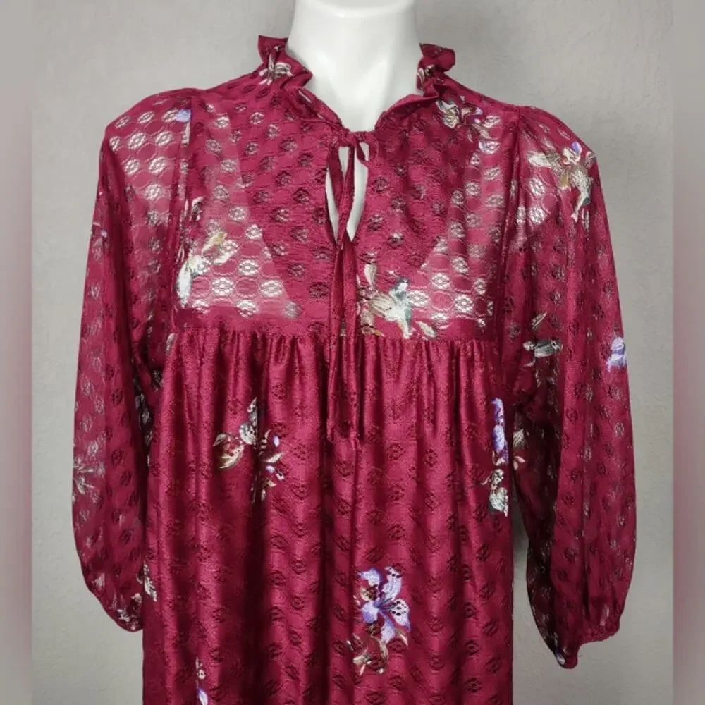 Vintage JCPenney  Fashions Floral Nightgown Size 38